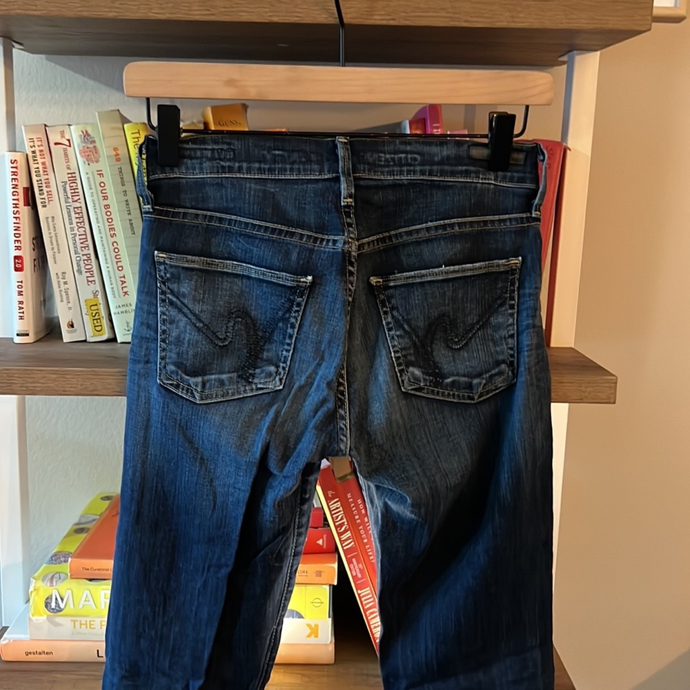 Citizens of Humanity Dark Wash Straight Leg Jeans Size 24